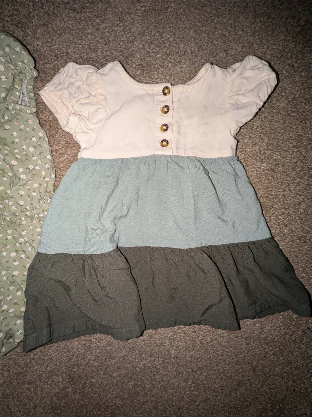 Five Baby Girl Dresses/Rompers